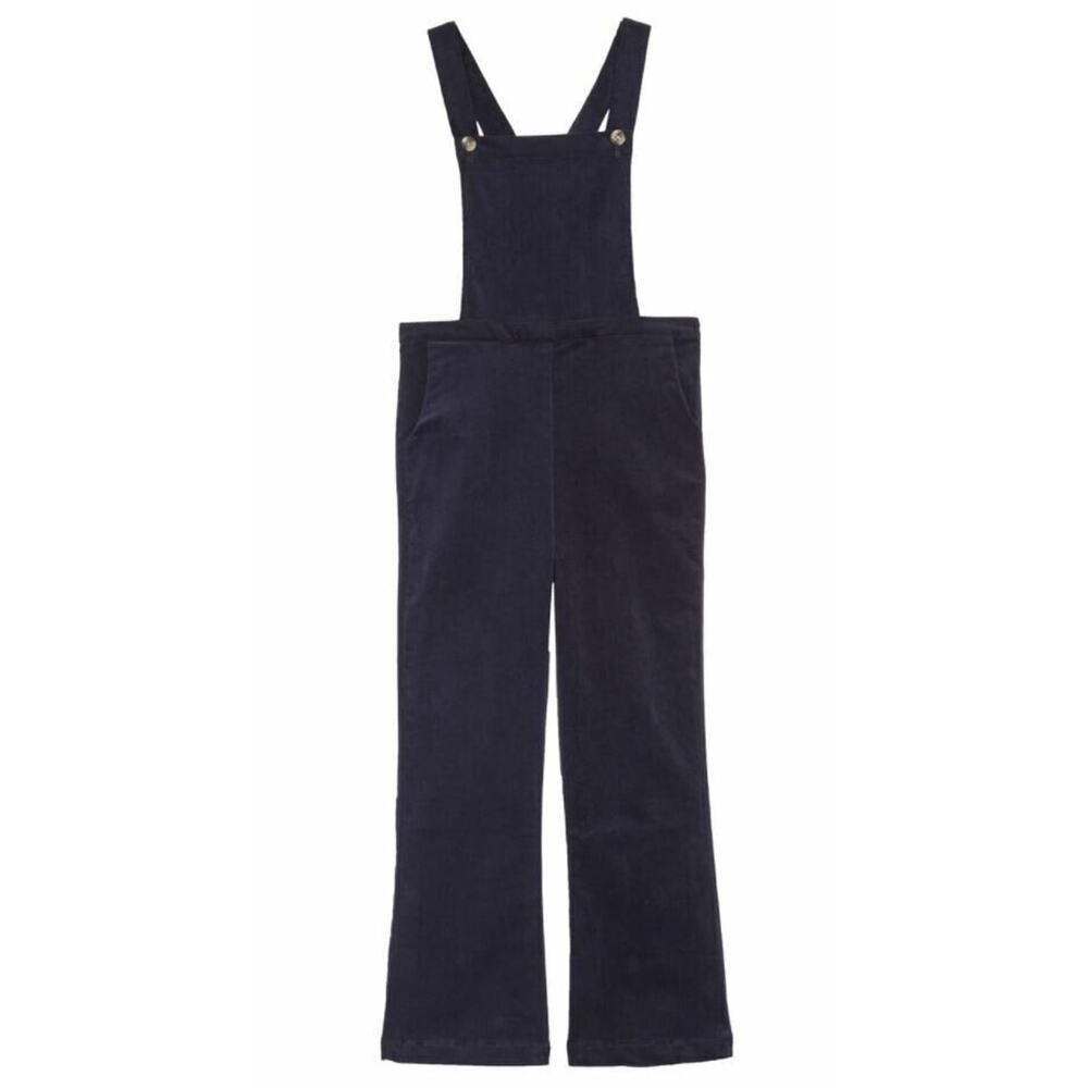 Walking On Sunshine Girls Corduroy Coveralls Navy X-Large MSRP $48